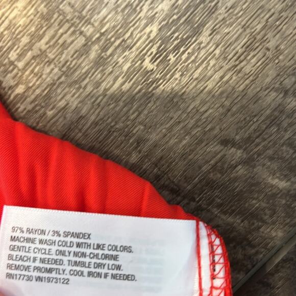 NWT Ava & Viv Red Button Front A-Line Fit & Flare Summer Dress Size 2X - Picture 10 of 13